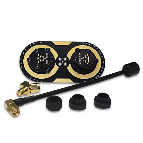 Circularly Polarized High Frequency Antenna Extend Range 15-20km for Skyzone Glasses ES-C Type Drone Racing Drone